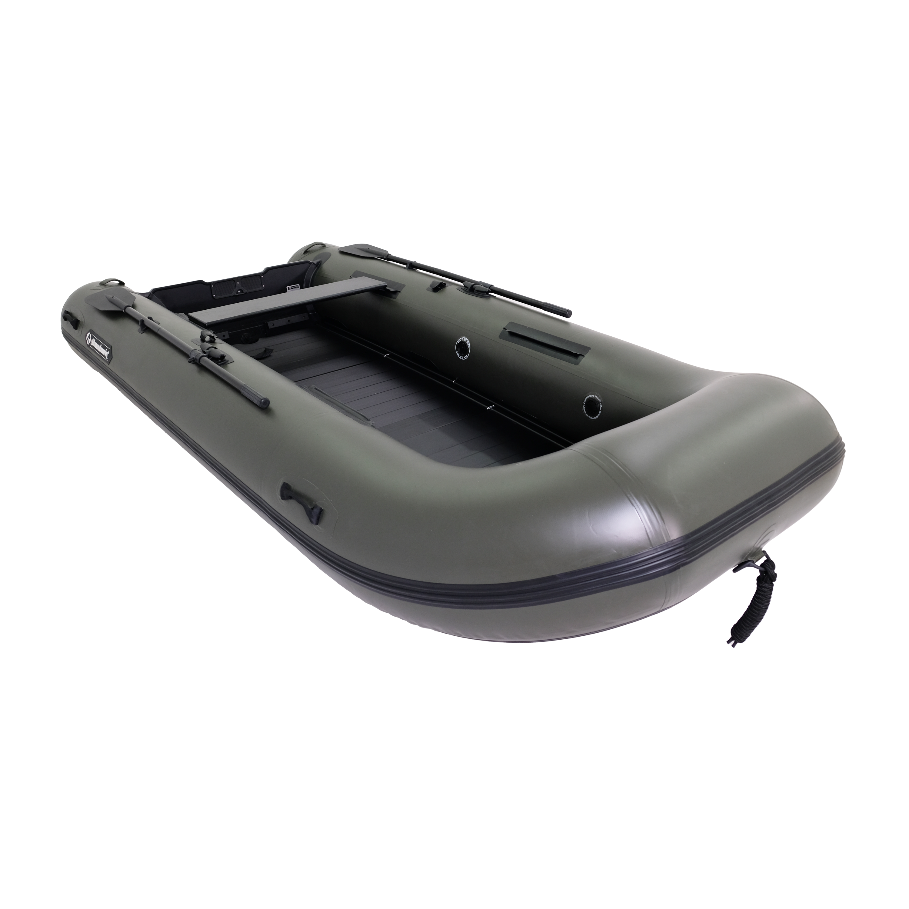 Allroundmarin Scout 330 olivgrün Aluboden