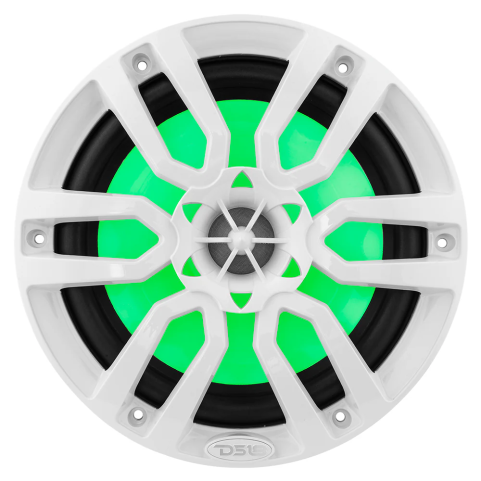 DS18 Lautsprecher 8" weiß mit LED / NXL-8
