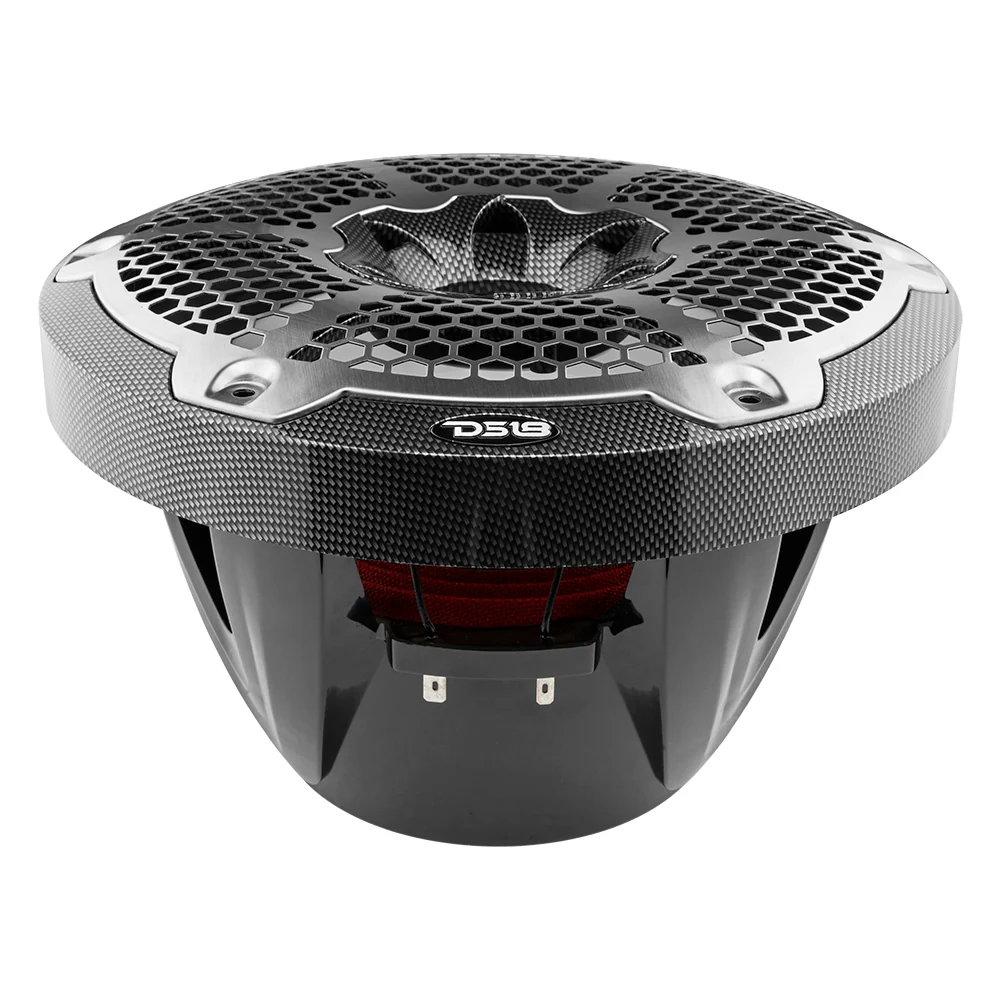 DS18 Subwoofer 10 Zoll carbon mit LED – CF-10SUB – Produktansicht 4