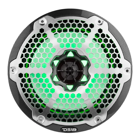 DS18 Lautsprecher 6,5" carbon mit LED / CF-65M