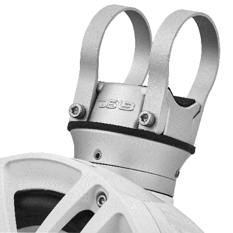 DS18 Tower-Lautsprecher 6,5" weiß mit LED / NXL-PS6W