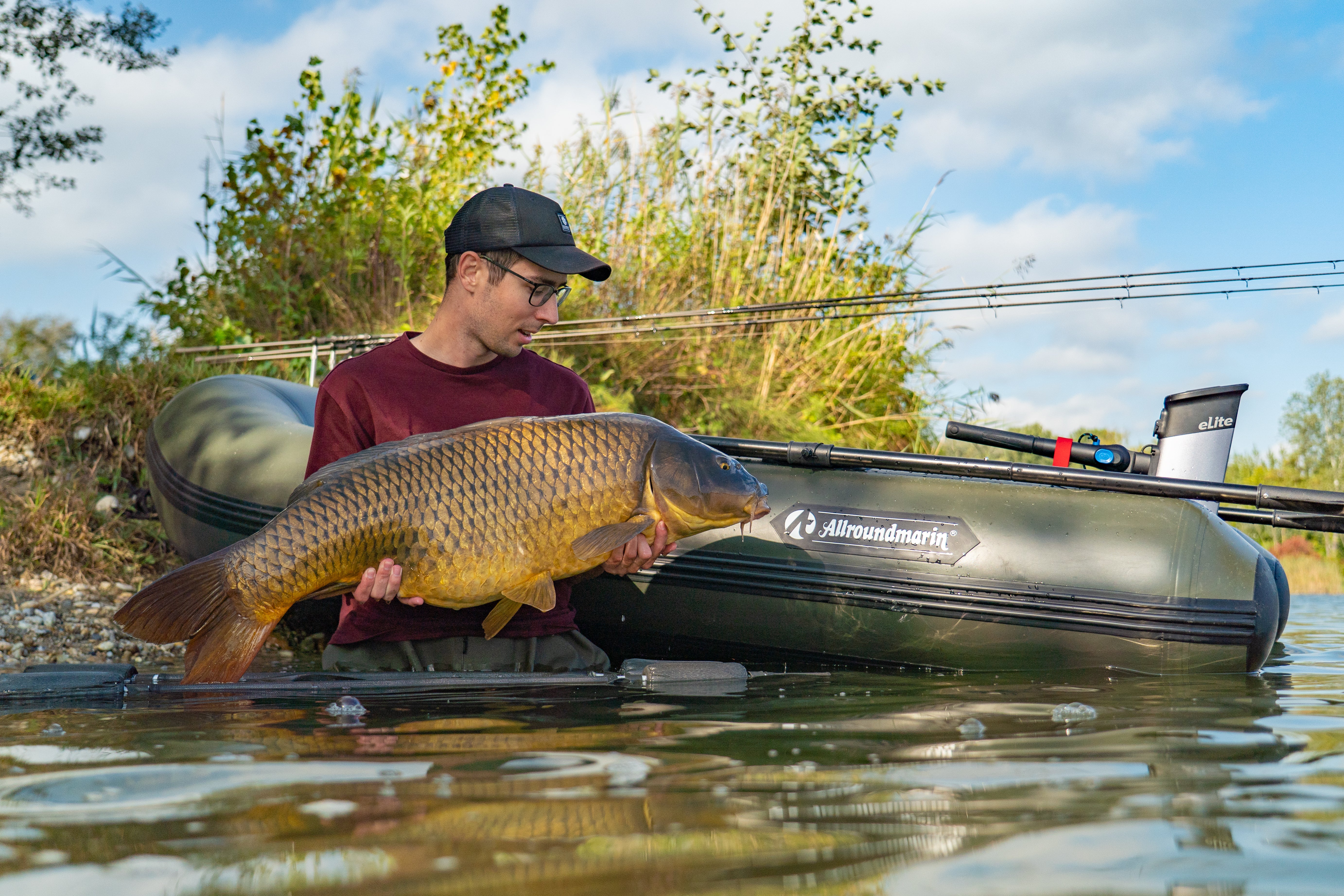 Allroundmarin Xtream 335 olivgrün Luftboden
