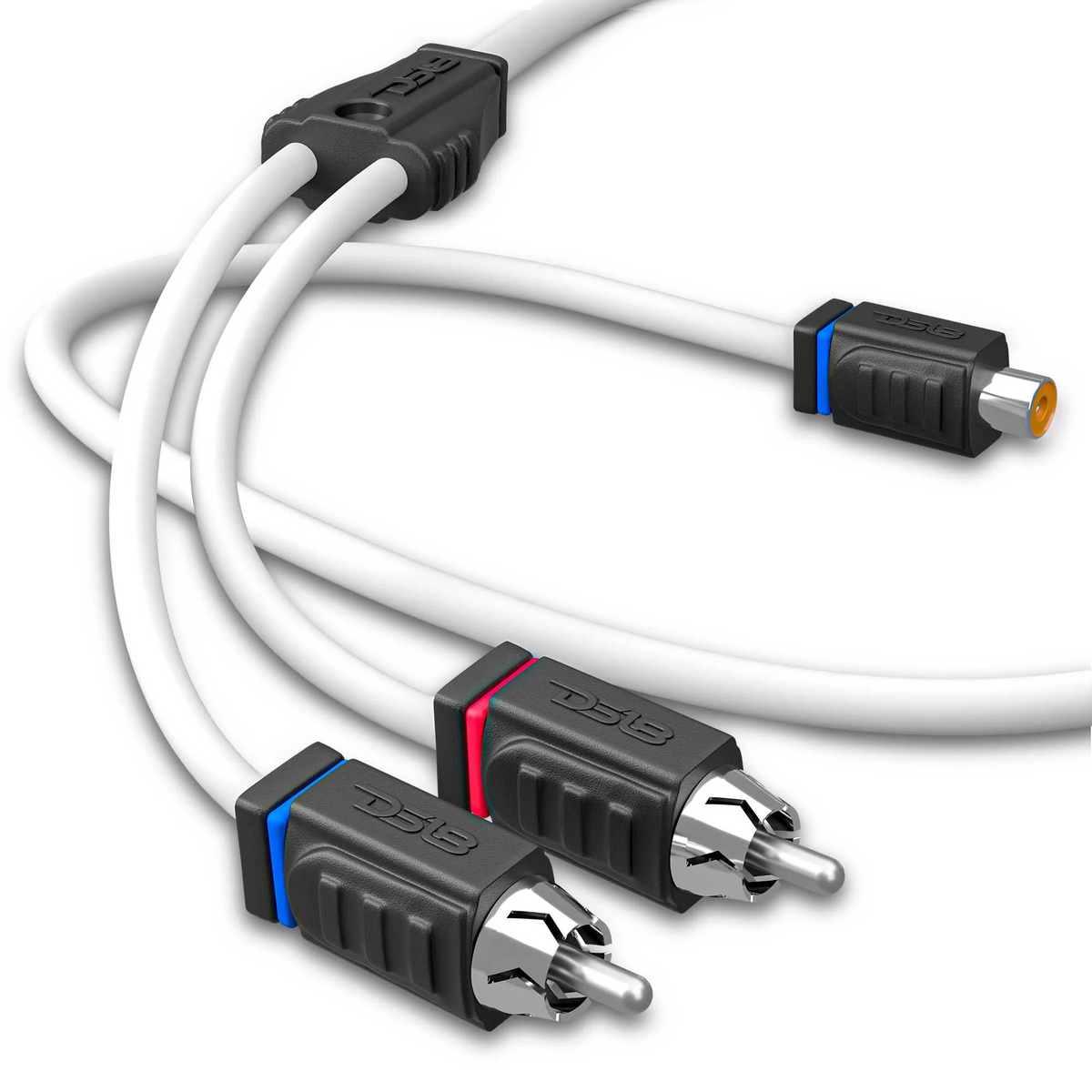 DS18 RCA-Splitter-Kabel Anschluss: 1 W, 2 M – Produktansicht 1