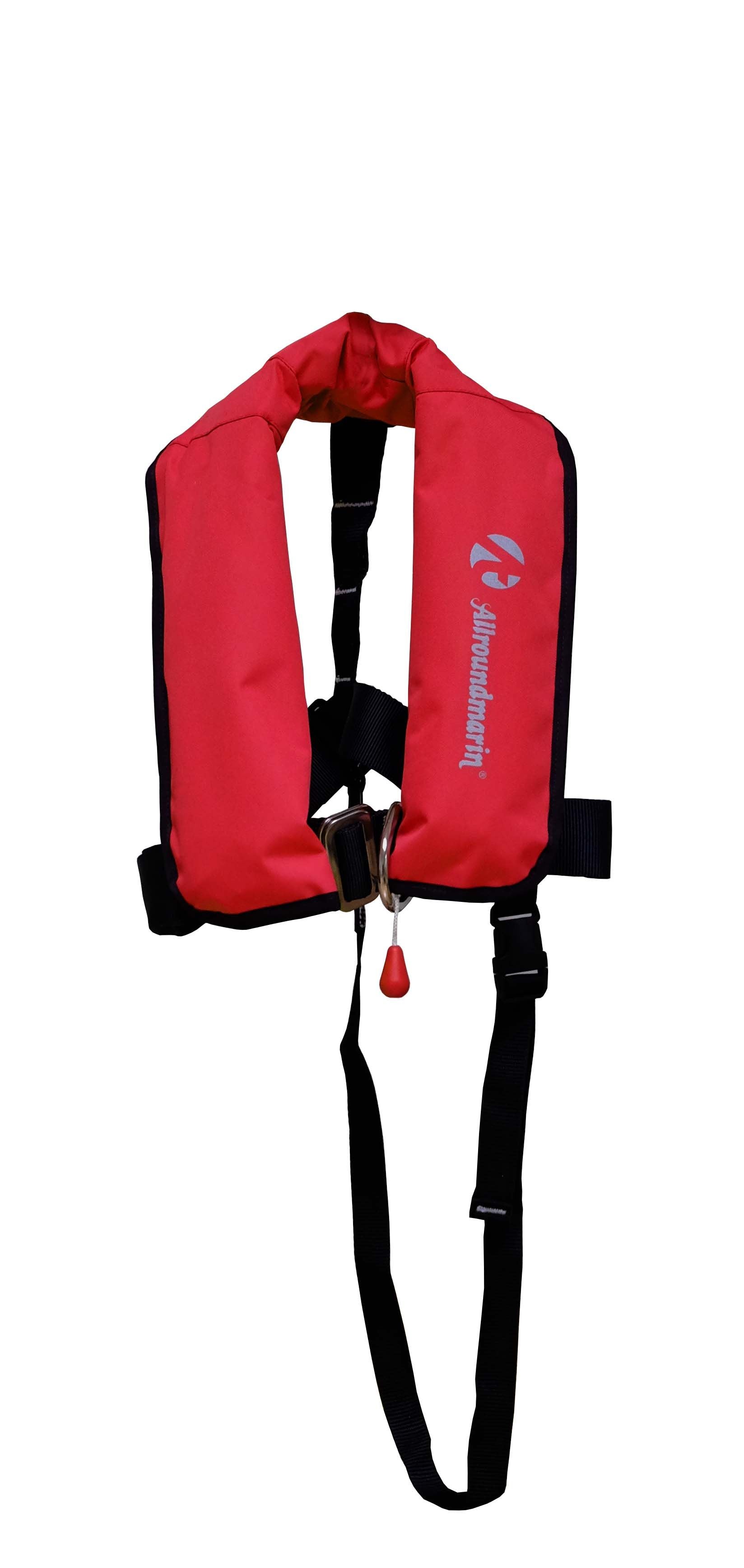 Auto.Rettungsweste Junior 150N rot – Produktansicht