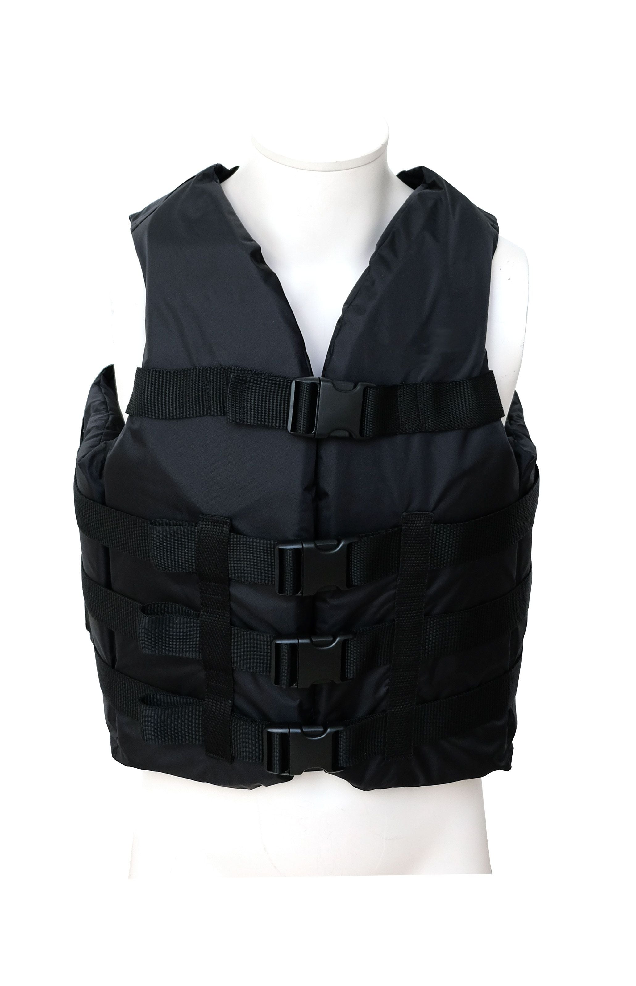 Wasserskiweste 40-60kg schwarz – Produktansicht