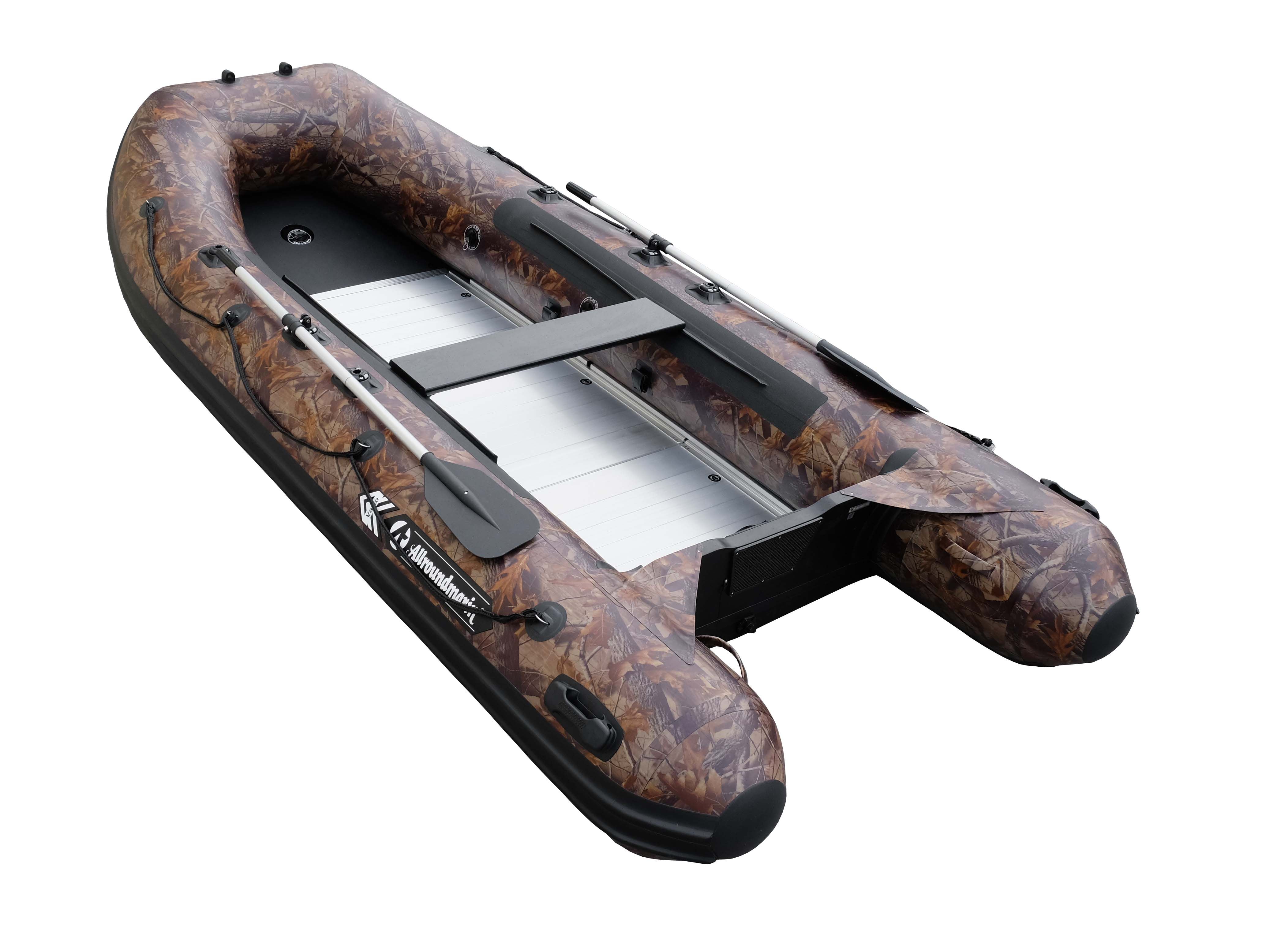 Allroundmarin Vario Deluxe 390 camouflage mit Aluboden