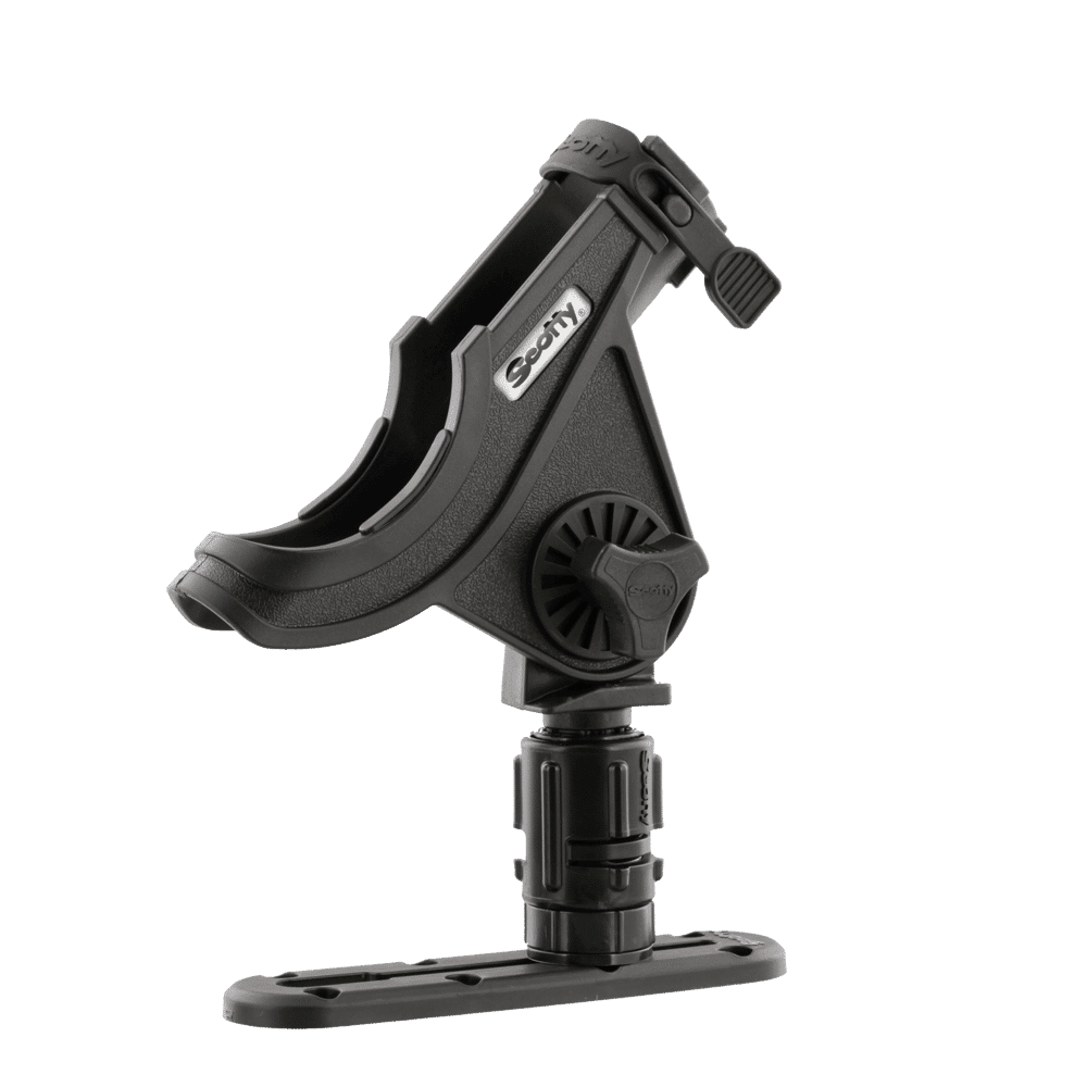 Scotty Baitcaster with gearhead and track – Produktansicht