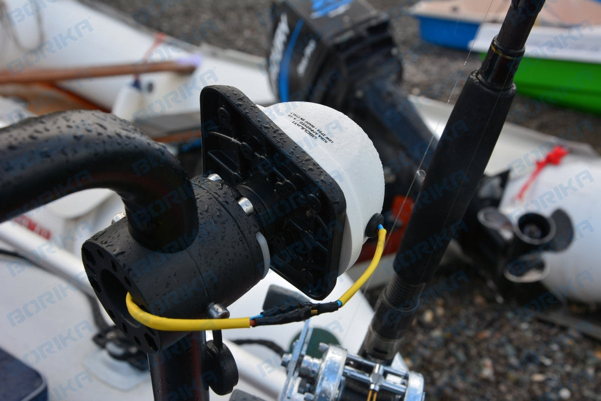 Fasten Plattform (100x100mm), für Kamera & Echolote 360° rotierbar, Fishfinder - Schwarz