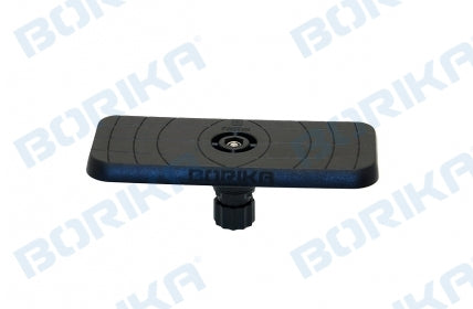 Fasten Plattform (164x68mm), Für Kamera & Echolote 360° rotierbar, Fishfinder - Schwarz