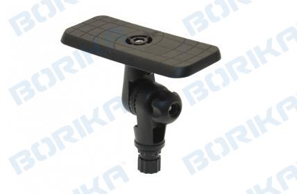 Fasten Plattform (164x68mm), Für Kamera & Echolote 360° rotierbar und neigbar - Schwarz