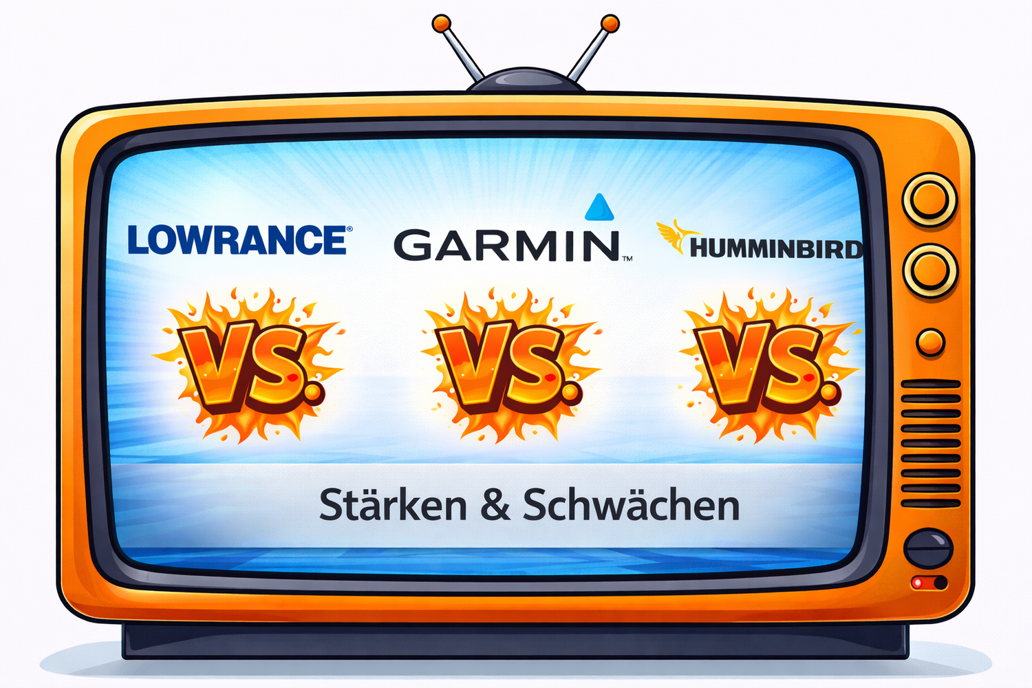Garmin vs. Humminbird vs. Lowrance – Stärken & Schwächen