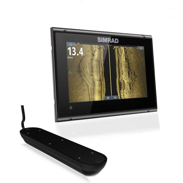 Simrad GO7 XSR Kartenplotter mit Active Imaging 3-in-1 Geber