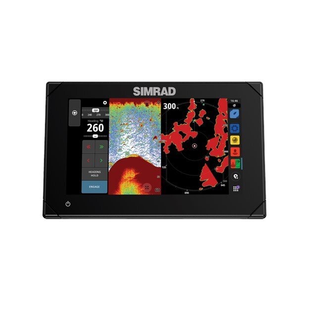 Simrad NSX 3009 Kartenplotter mit HDI-Geber