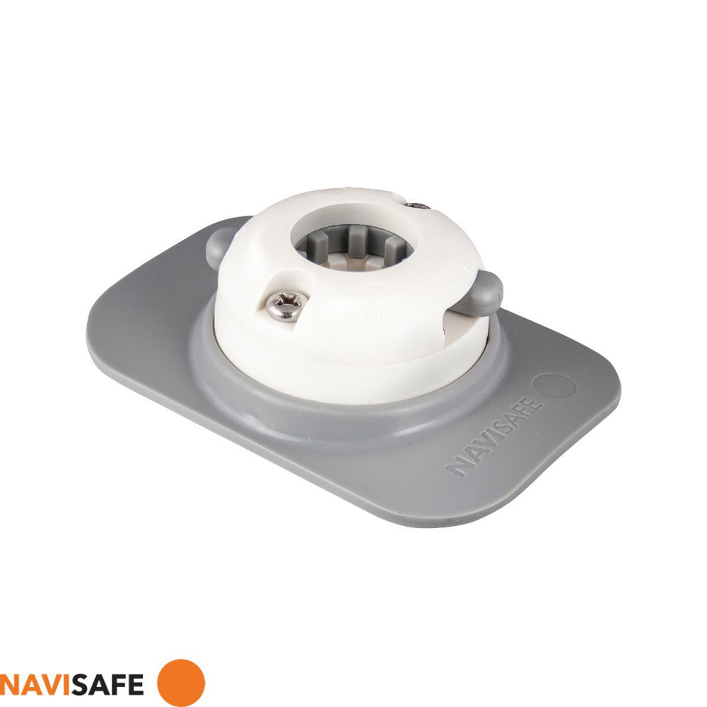 Navisafe Navimount RIB-Montagehalterung, Weiß/Grau – Produktansicht