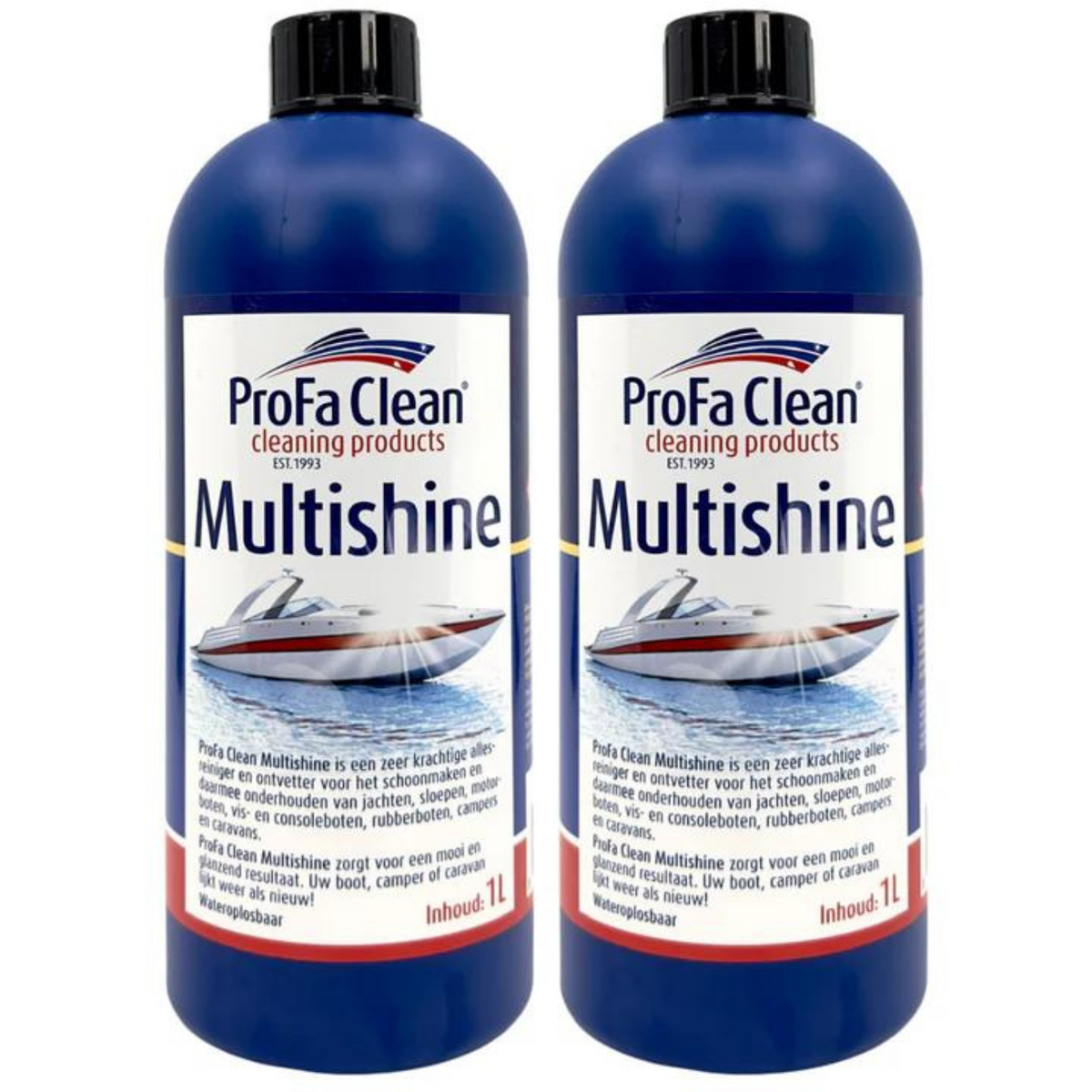 ProFa Clean Multishine Boots- und Yachtshampoo 2 × 1 L – Produktansicht 1