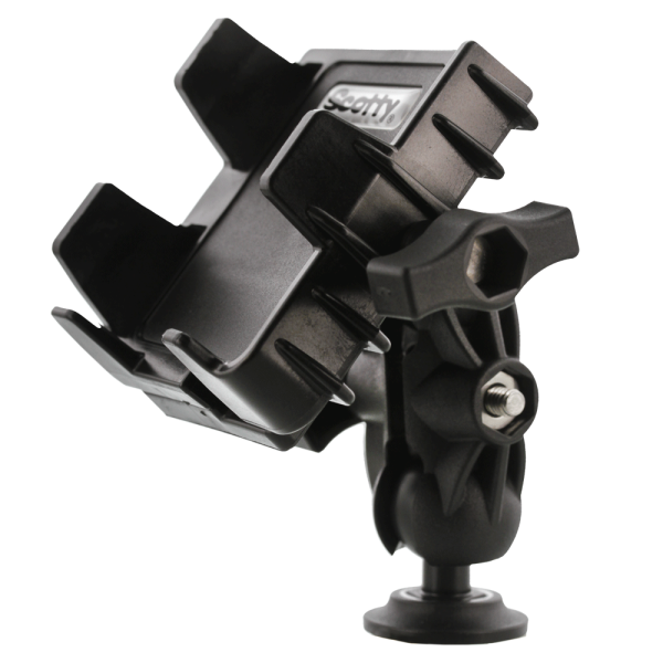 Scotty Hundyhalter comes mit Post/Track und Rail Halterungs In