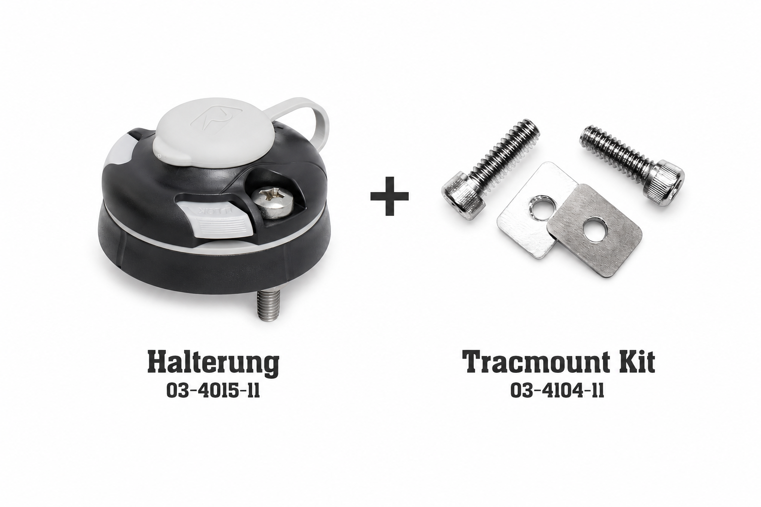 Set: Railblaza Halterung Starport + Erweiterung Tracmount Kit