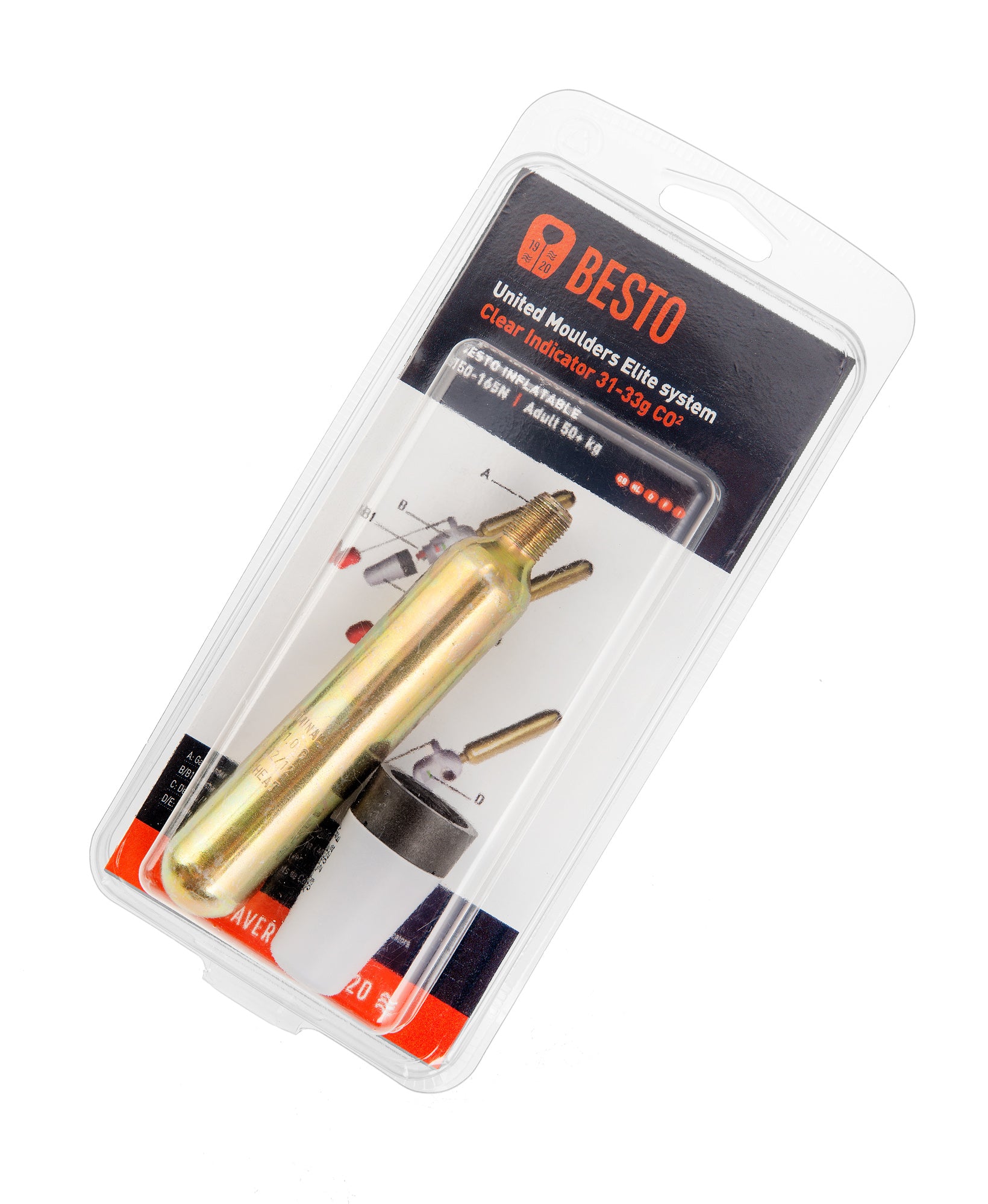 Besto UML Elite Wiederaufrüstsatz für Junior 100N Automatik-Rettungsweste – Ansicht 4