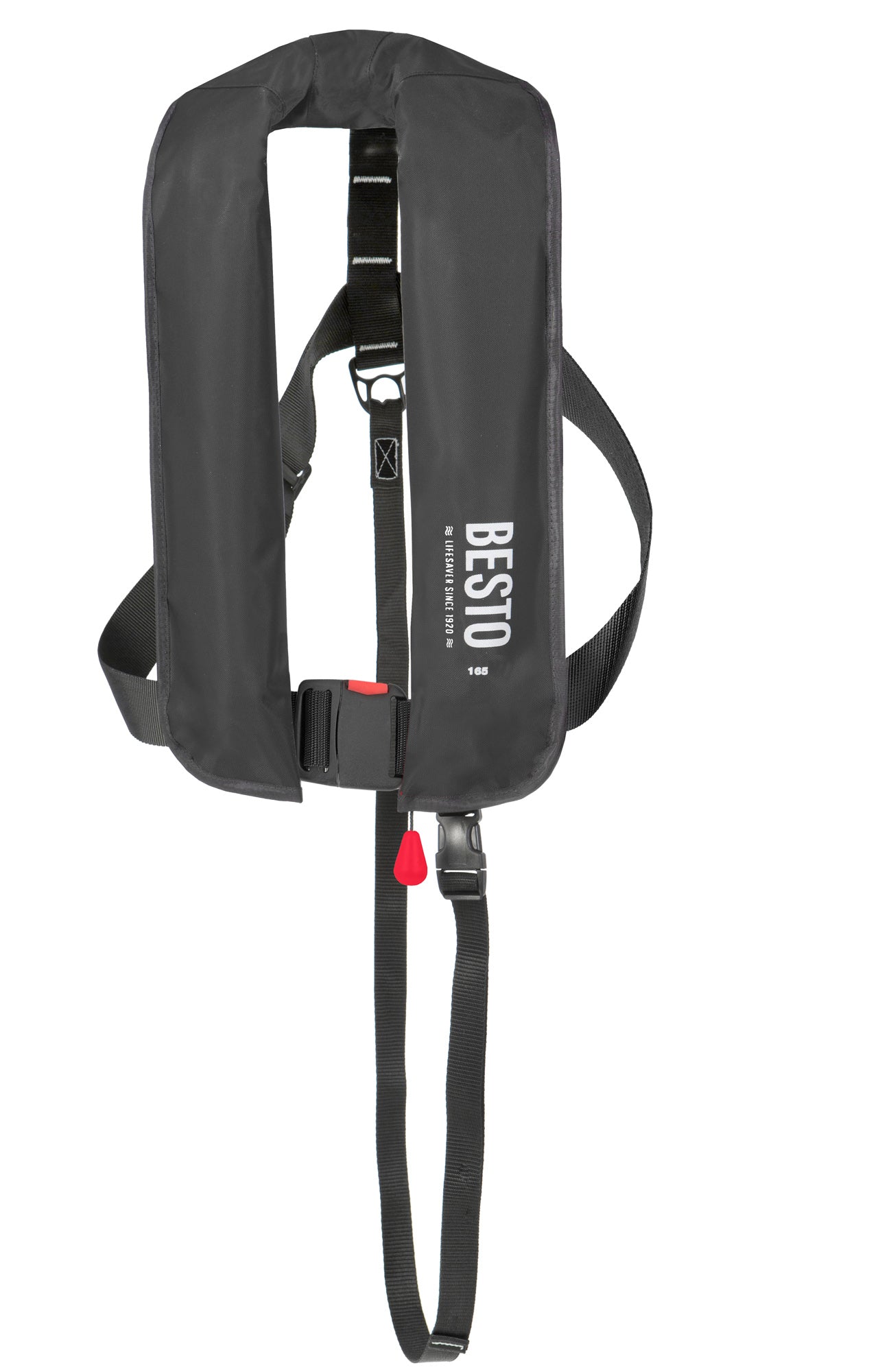 Besto 165N automatische Rettungsweste ohne Harness, Schwarz – Ansicht 3