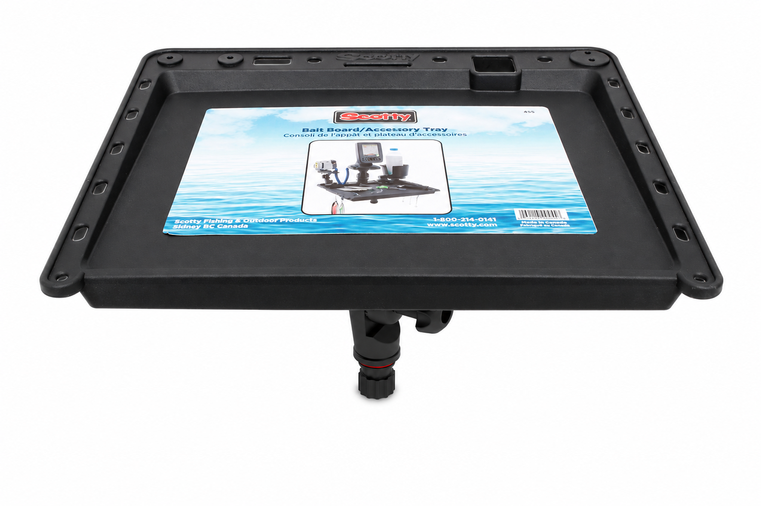 Fasten kompatibler Scotty Bait Board (250x310mm) für Angelzubehör und Angelköder