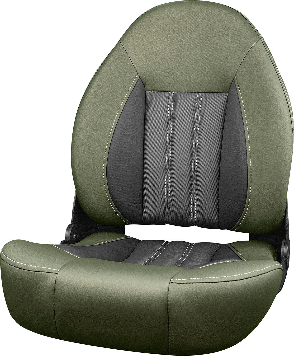 Tempress ProBax Orthopedic Limited Edition Boat Seat – Bottle OD Green/Black/Carbon