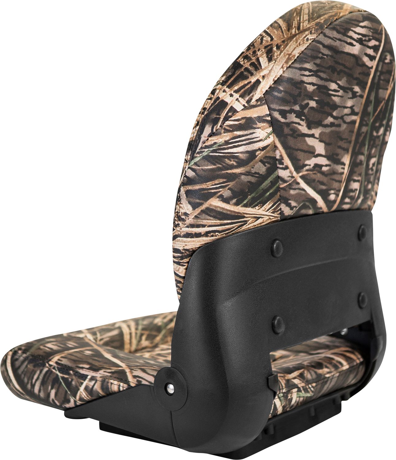 TEMPRESS NaviStyle High-Back Boat Seat – Mossy Oak Shadow Grass Blades Cordura