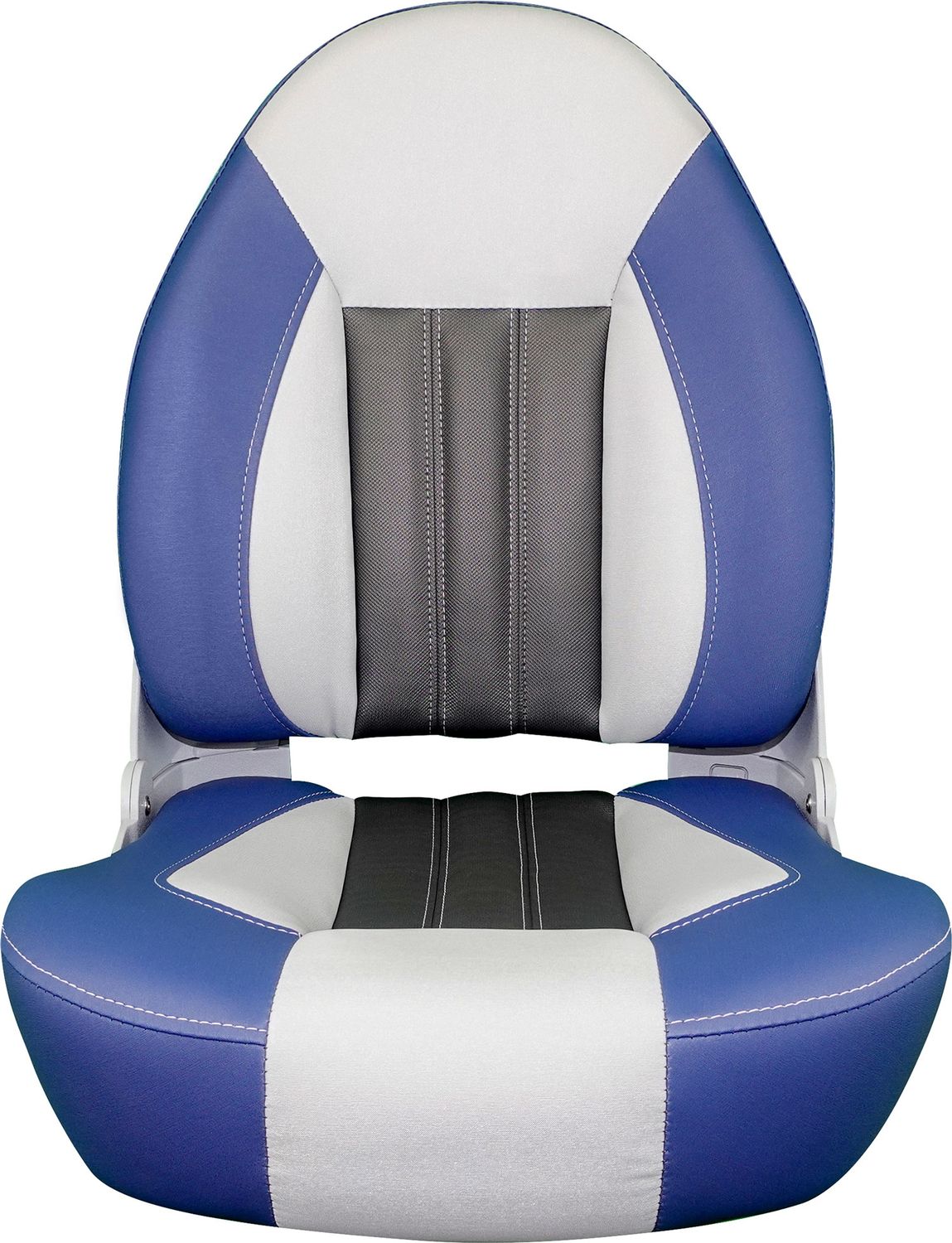 Tempress ProBax Orthopedic Boat Seat – Blue/Gray/Carbon