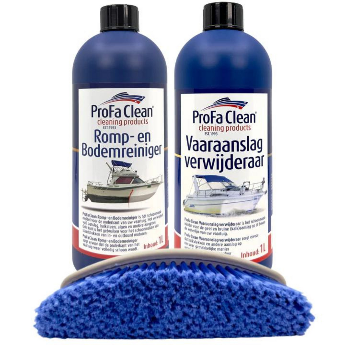 ProFa Clean Unterwasserschiff-Starterset mit Besenbürste – Produktansicht 1
