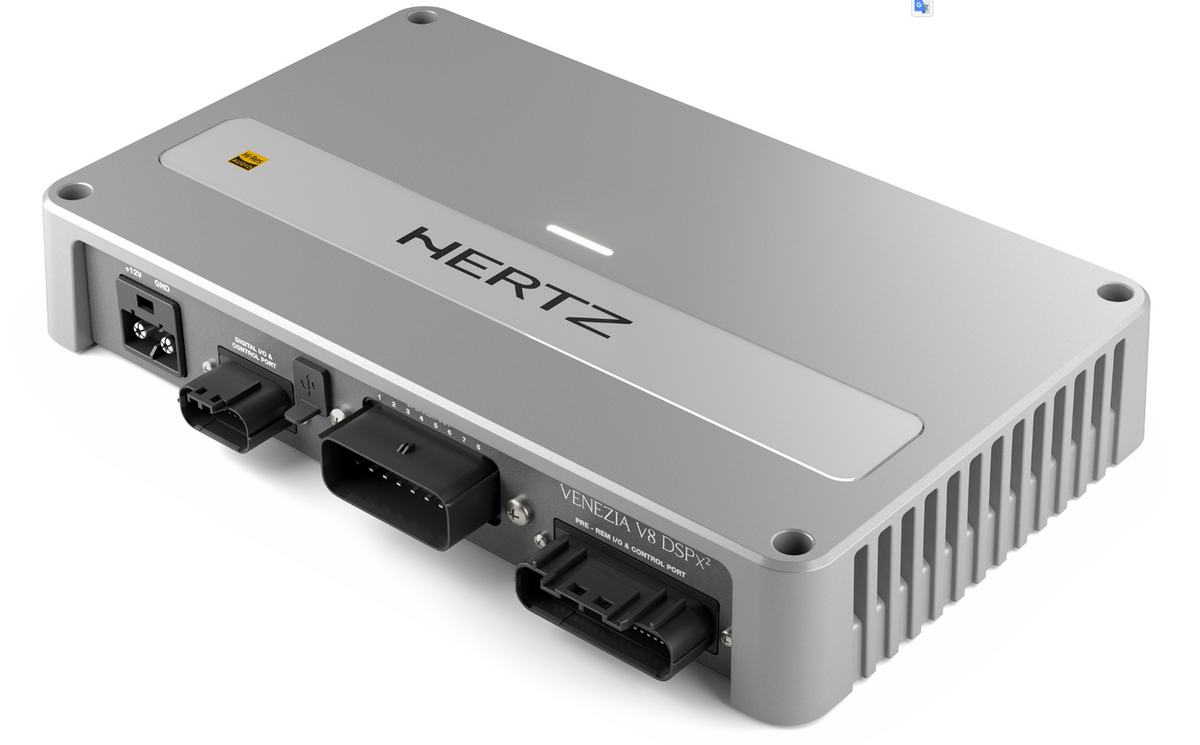 Hertz VENEZIA V8 DSPX2 Marine-Verstärker – Produktansicht 2