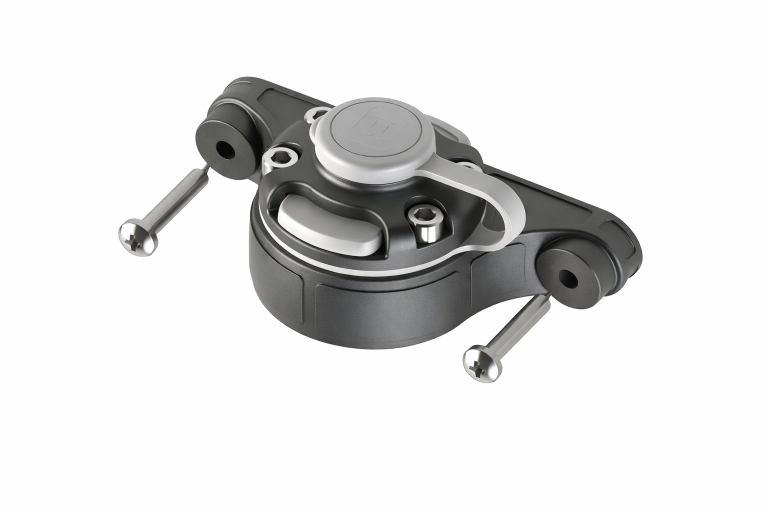 Fasten Halterung [Seitliche Basis] für Holz, Alu, Plastik & Gfk, Montage: Schrauben