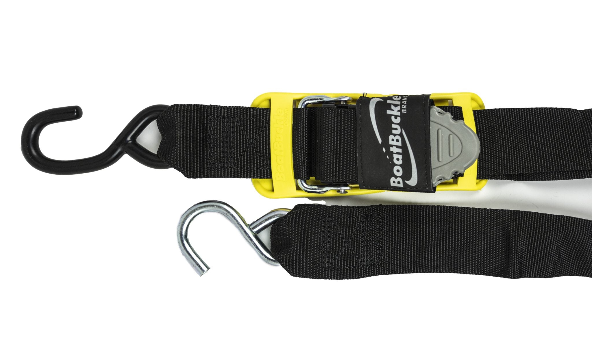BoatBuckle Pro Series Kwik-Lok Heck-Zurrgurte 2 Zoll × 4 Fuß, 2 Stück – Ansicht 2