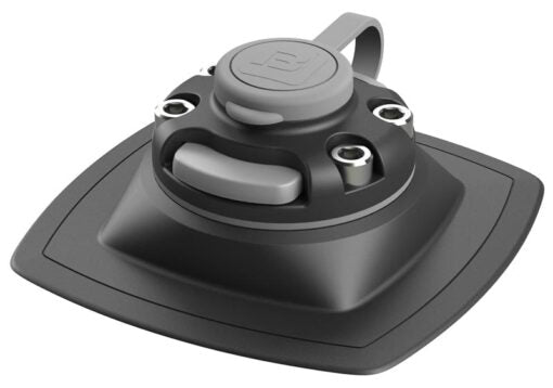 Fasten Halterung [PVC Basis] (110x110mm), PVC Schlauchboote Montage: Kleben