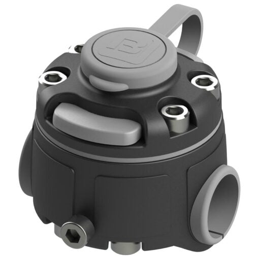 Fasten Halterung [Rohr Basis] (Ø22/25mm) Für Boot-Reling Montage: Klemmen