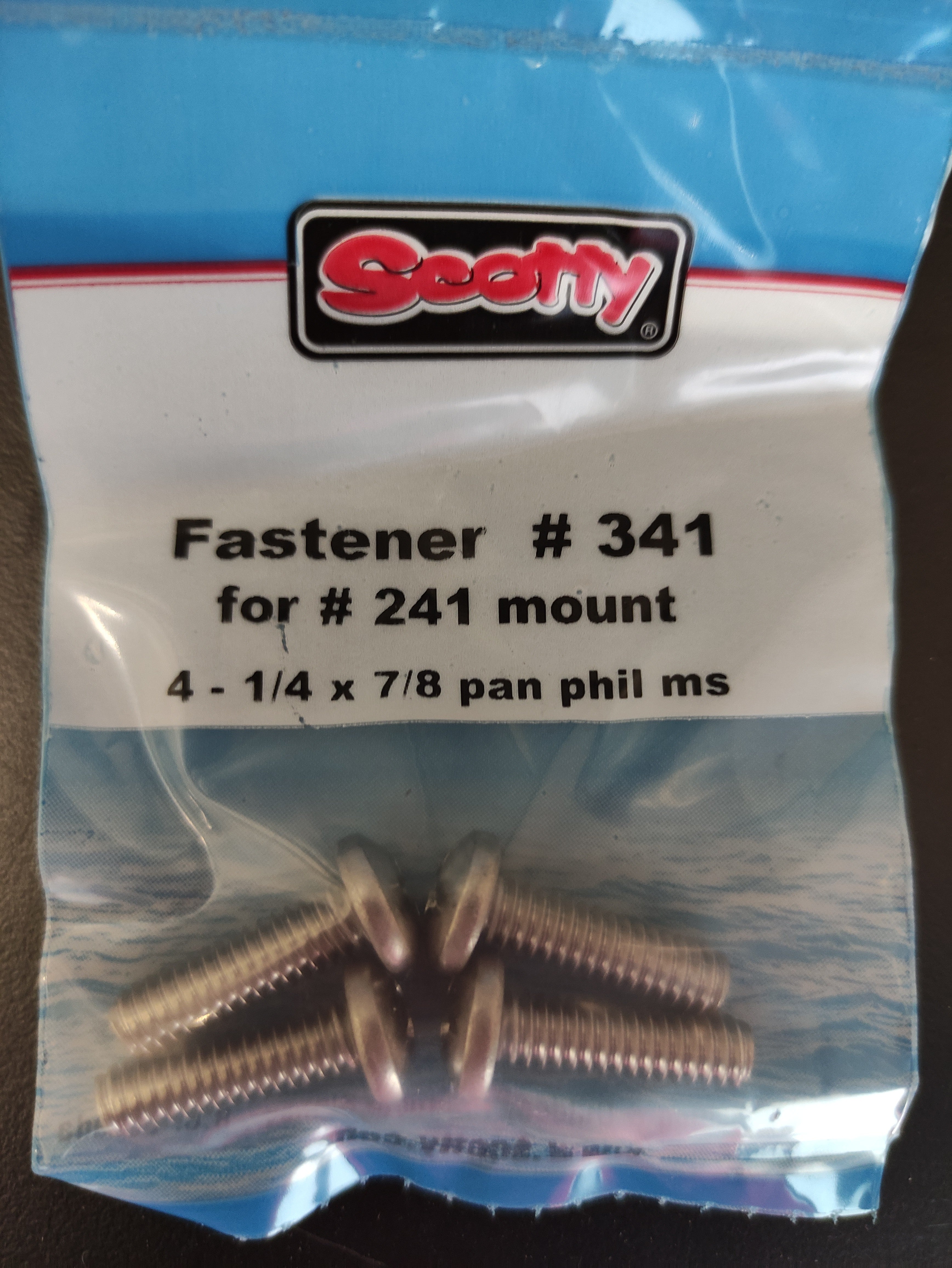 Scotty #241 fasteners for #341 – Produktansicht
