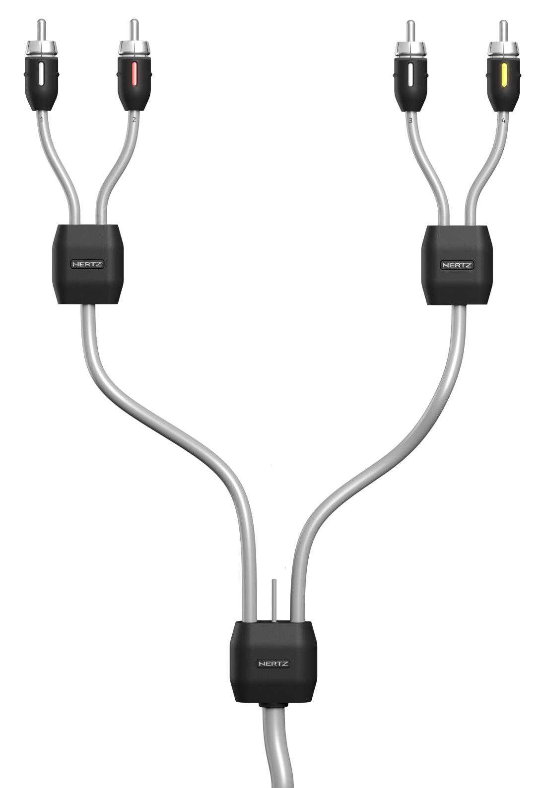 Hertz HMLC4 3 Marine-Cinchkabel 4-Kanal – 1 m – Produktansicht 1