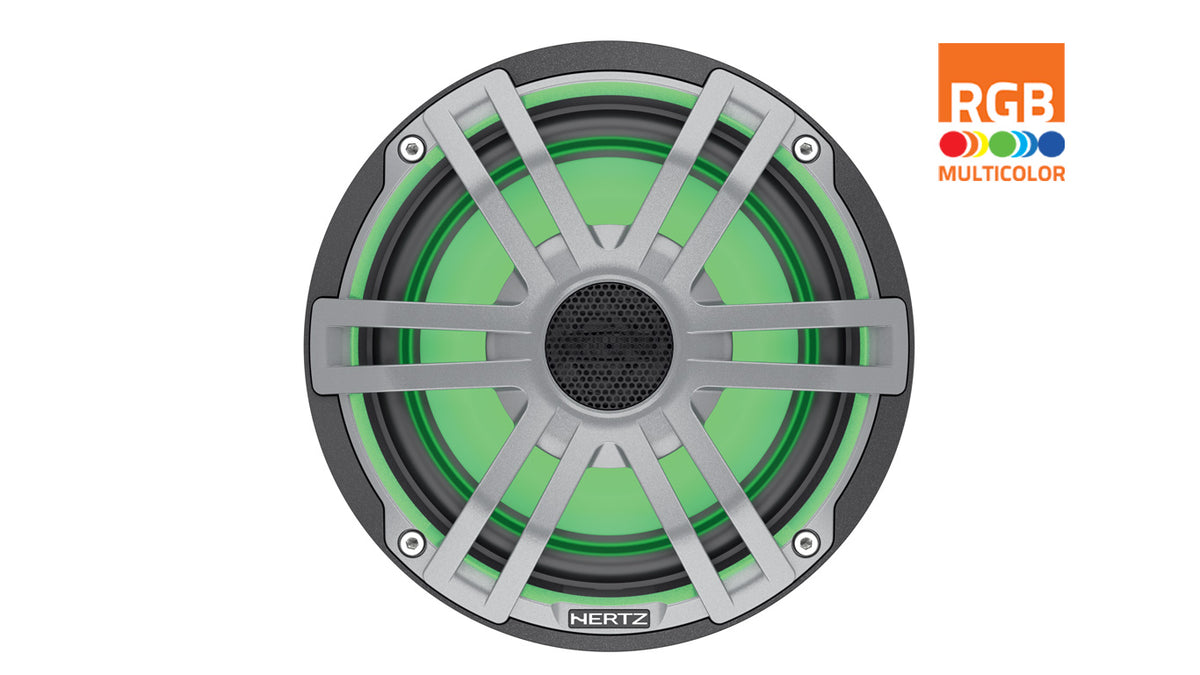 Hertz HEX 6.5 S-LD-G Marine-Lautsprecher mit RGB-LED – Paar – Produktansicht 3