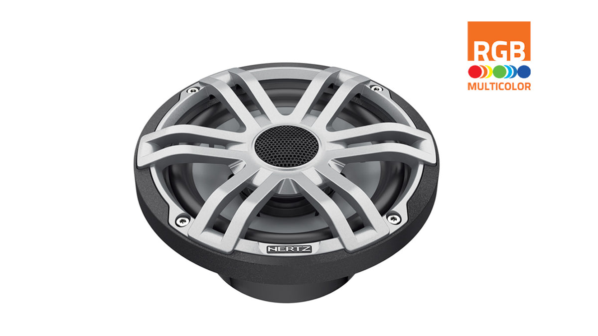 Hertz HEX 6.5 S-LD-G Marine-Lautsprecher mit RGB-LED – Paar – Produktansicht 5