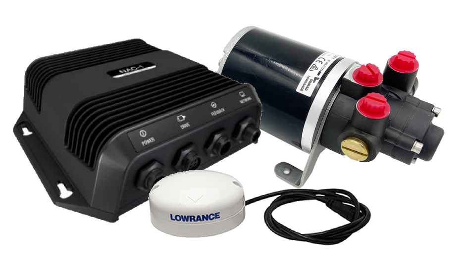 Lowrance NAC-1 Outboard Pilot Hydraulic Pack, MKII Pump-1