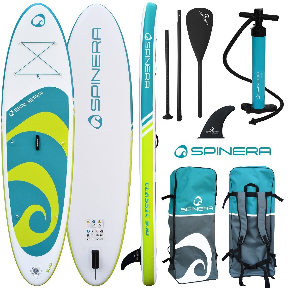 Spinera SUP Classic 9.10 Pack 1 - 300x76x15cm