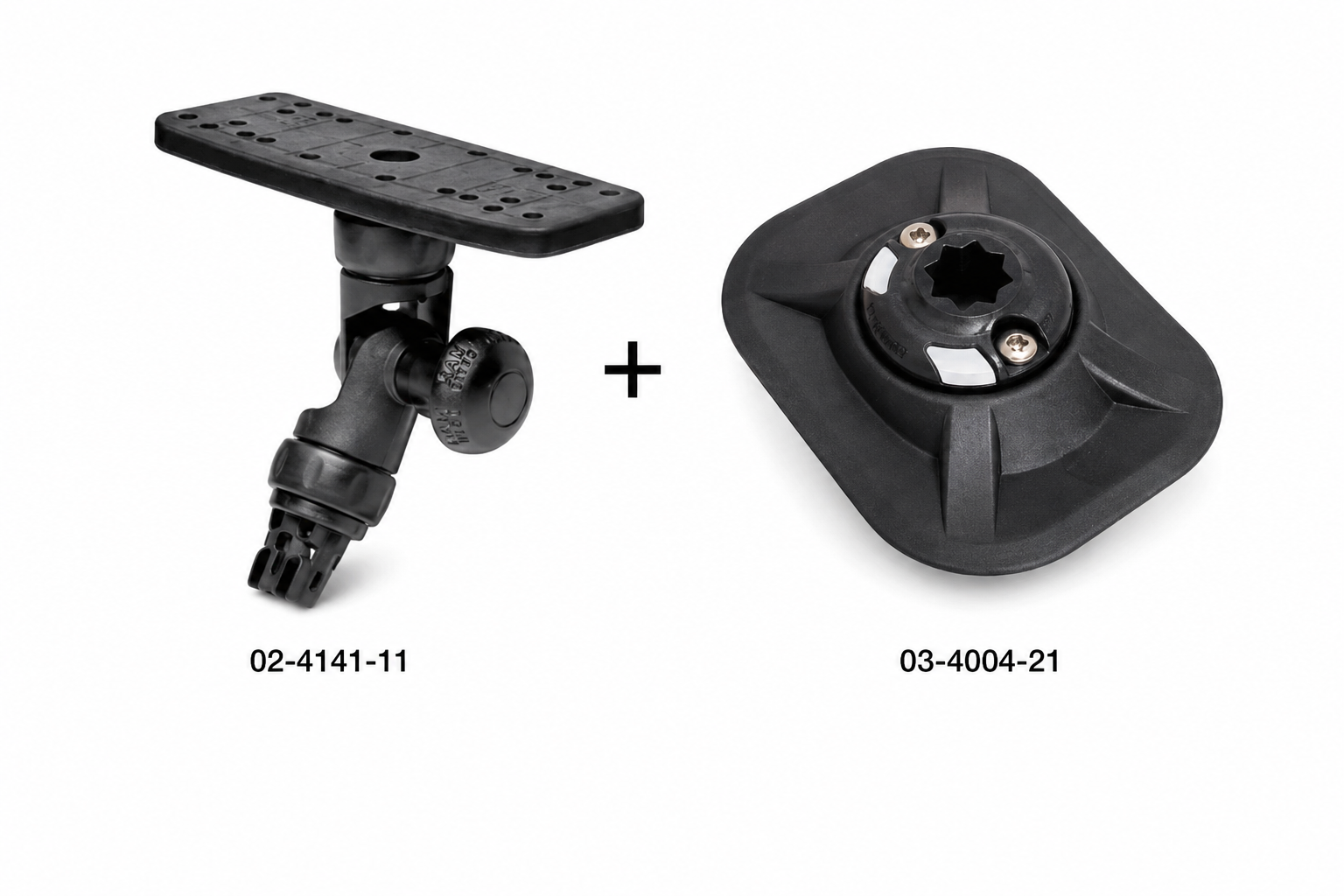 Set: Railblaza Fish Finder R-Lock R (160x60mm) neigbar + Halterung RibPort