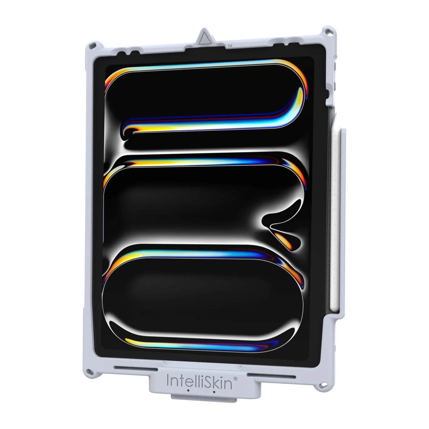 RAM Mounts IntelliSkin Next Gen Ladeschutzhülle für Apple iPad Pro 13 (M4 & M5), Air 13 (M2, M3 & M4) & Pro 12.9 - GDS-Technologie - USB-C-Anschluss (Extern) - Grau – Produktansicht