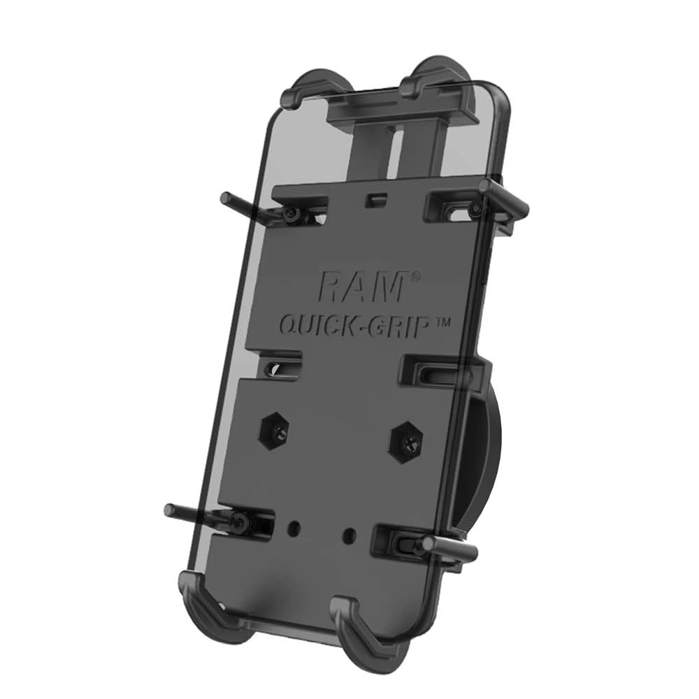 RAM Mounts Quick-Grip™ XL Universal Halteschale für große Smartphones mit direkter Tough-Mag Magnet-Anbindung – Produktansicht