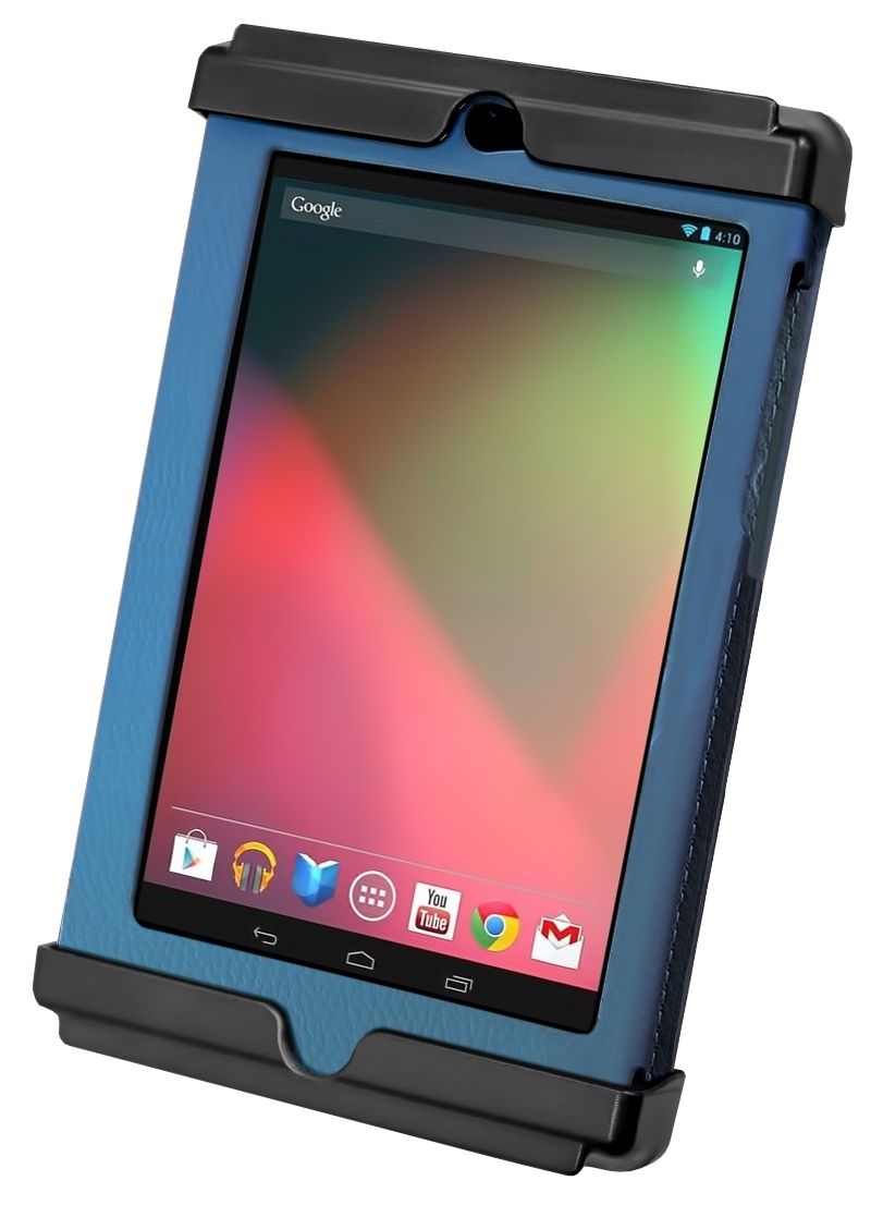 RAM Mounts Tab-Tite Universal Halteschale für Google Nexus 7 (mit Schutzhülle) und weitere Tablets bis zu 7 Zoll - AMPS-Aufnahme - Schrauben-Set – Produktansicht