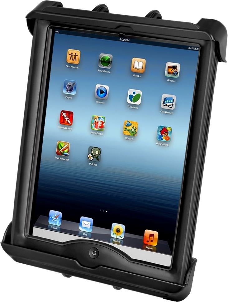 RAM Mounts Tab-Tite Universal Halteschale für Tablets bis zu 11 Zoll - AMPS-Aufnahme - Schrauben-Set – Produktansicht