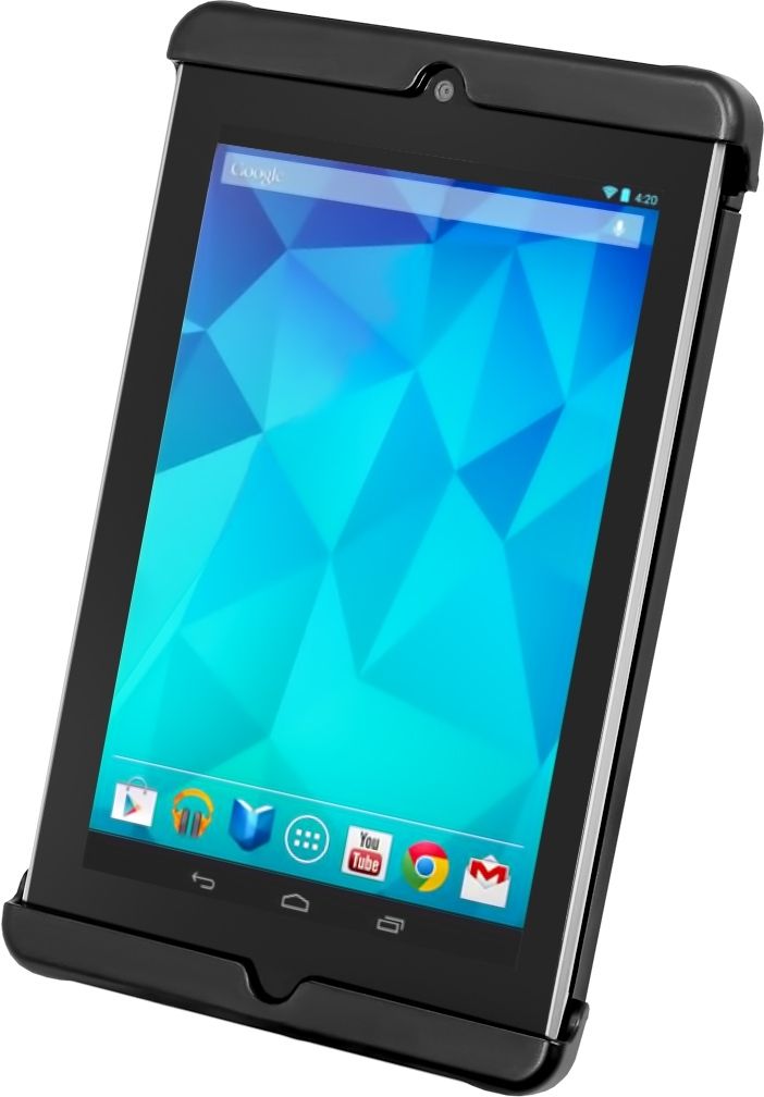 RAM Mounts Tab-Tite Universal Halteschale für 7-8 Zoll Tablets (mit & ohne Schutzhüllen) - AMPS-Aufnahme - Schrauben-Set – Produktansicht