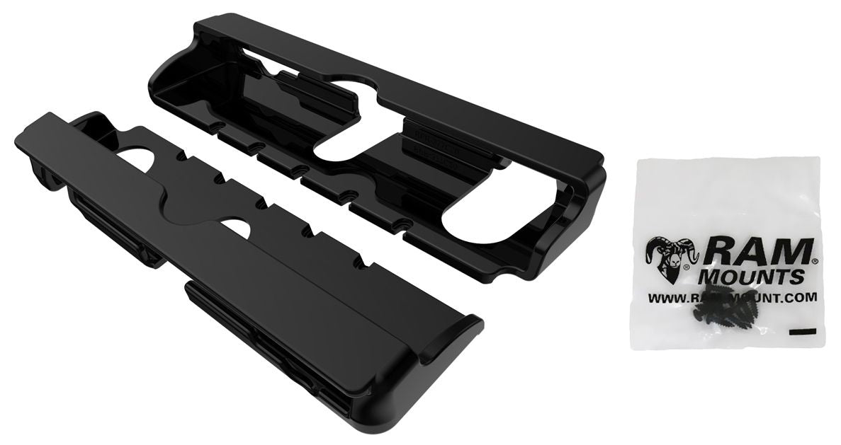 RAM Mounts Tab-Tite Endkappen für 9-10.5 Zoll Tablets (mit Schutzhülle) - Schrauben-Set – Produktansicht