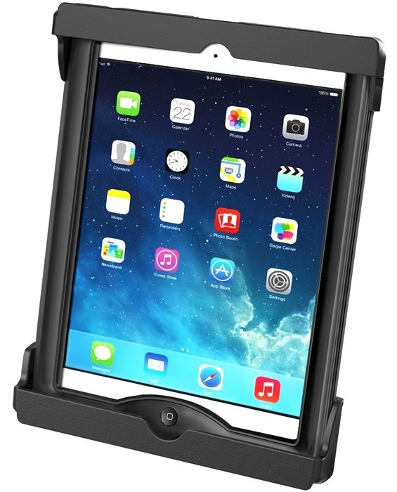 RAM Mounts Tab-Tite Universal Halteschale für 9-10.5 Zoll Tablets (mit Schutzhüllen) - AMPS-Aufnahme - Schrauben-Set – Produktansicht