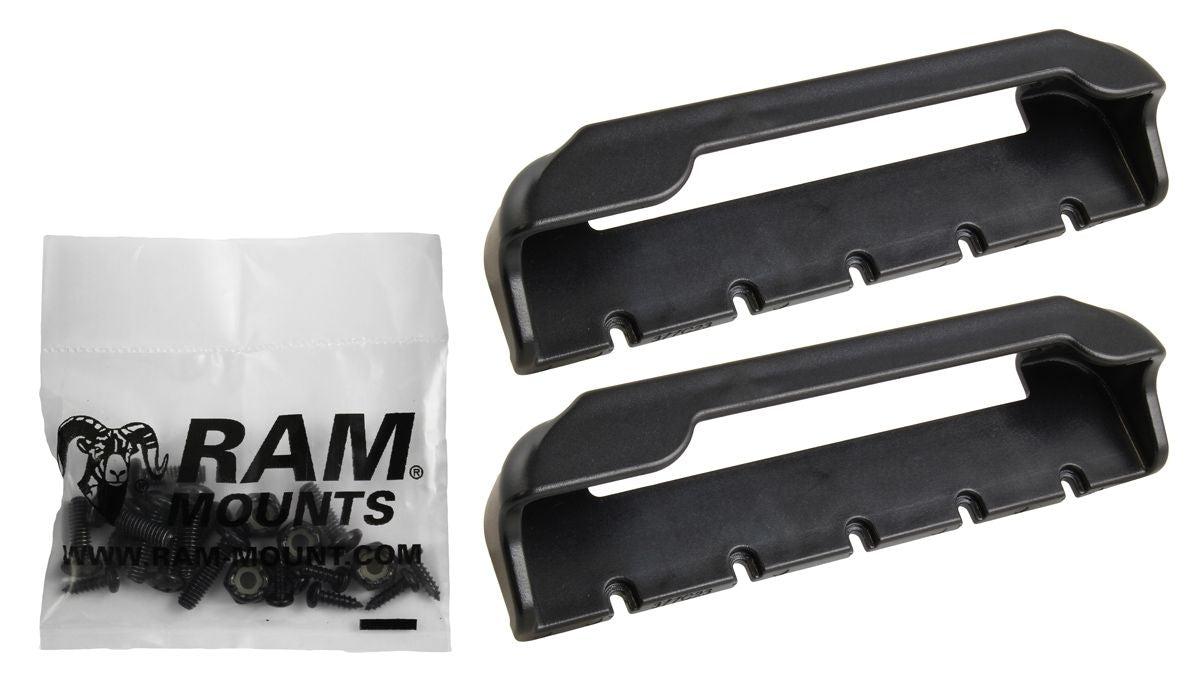 RAM Mounts Tab-Tite Endkappen für 7-8 Zoll Tablets (in Schutzhüllen) - Schrauben-Set – Produktansicht