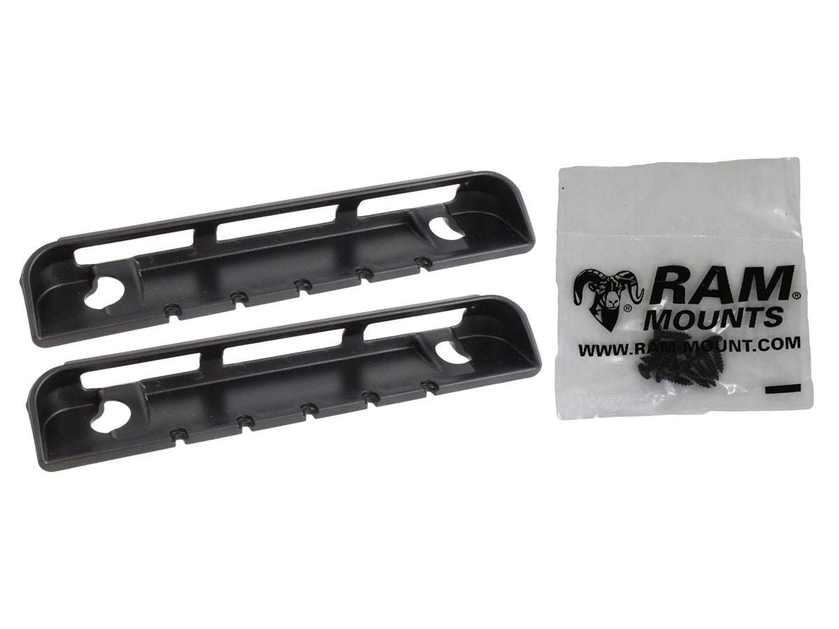 RAM Mounts Tab-Tite Endkappen für bis zu 11 Zoll Tablets (inkl. Apple iPad 1-4) - Schrauben-Set – Produktansicht
