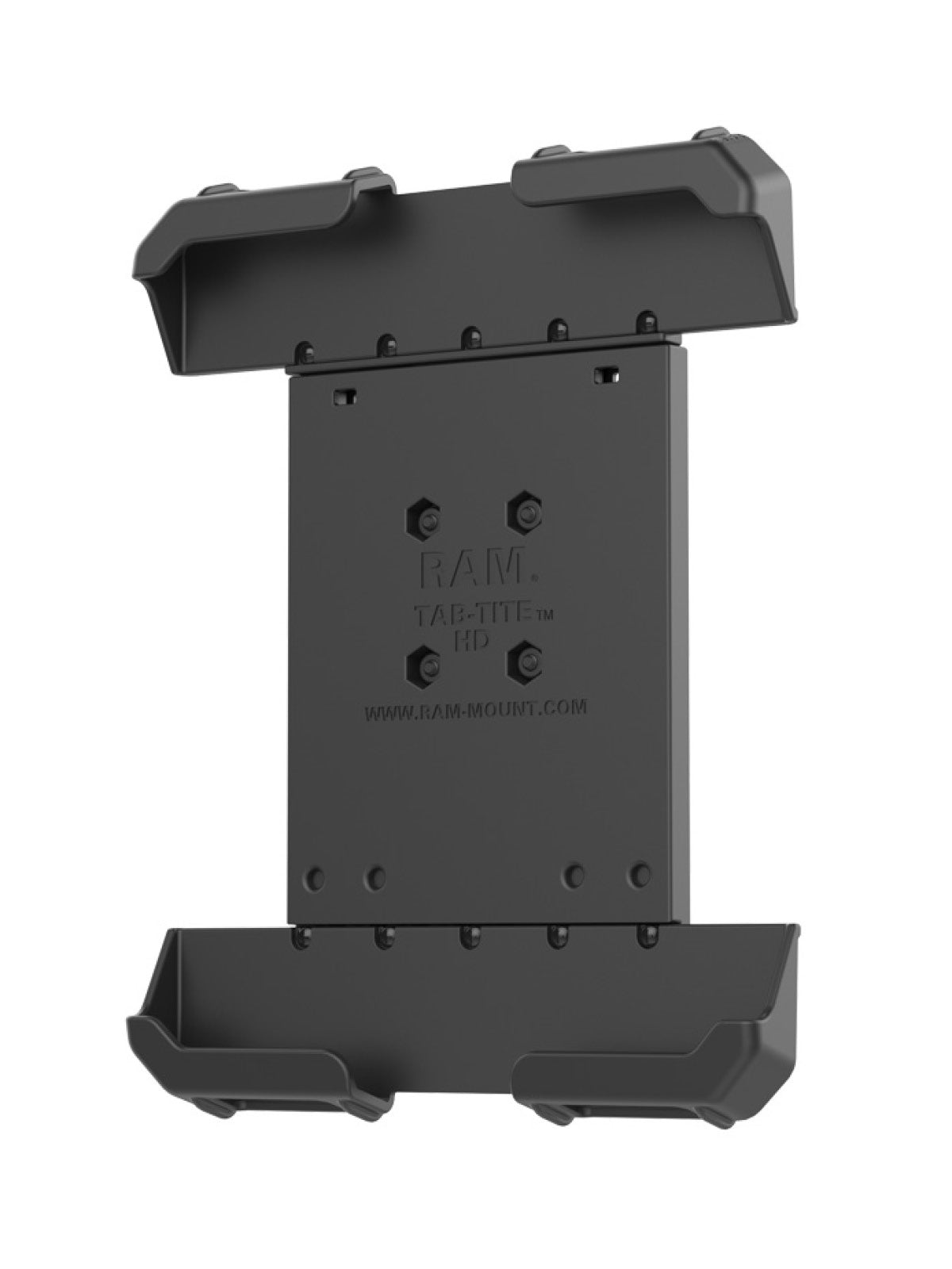 RAM Mounts Tab-Tite Universal Halteschale für 10-10.5 Zoll Tablets (mit/ohne Schutzhüllen) - AMPS-Aufnahme - Schrauben-Set – Produktansicht